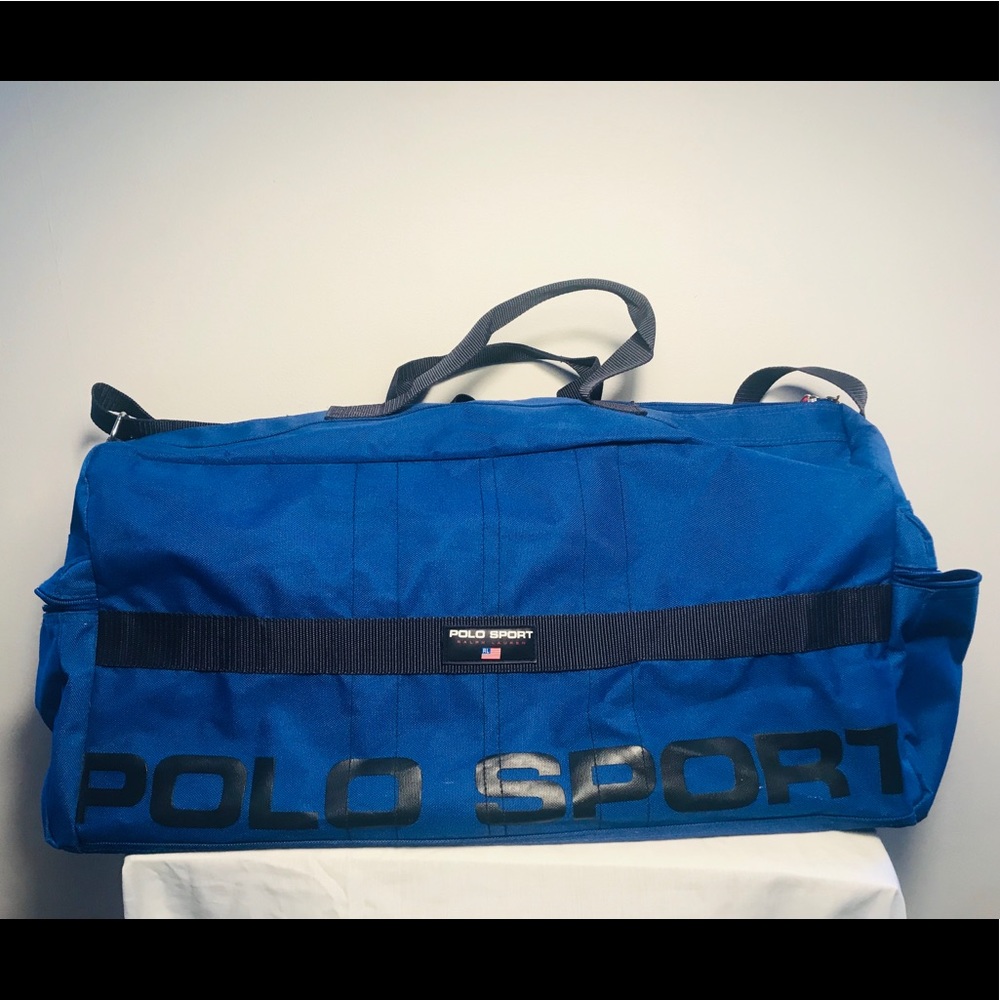 VTG RARE Polo sport Ralph Lauren large duffle bag